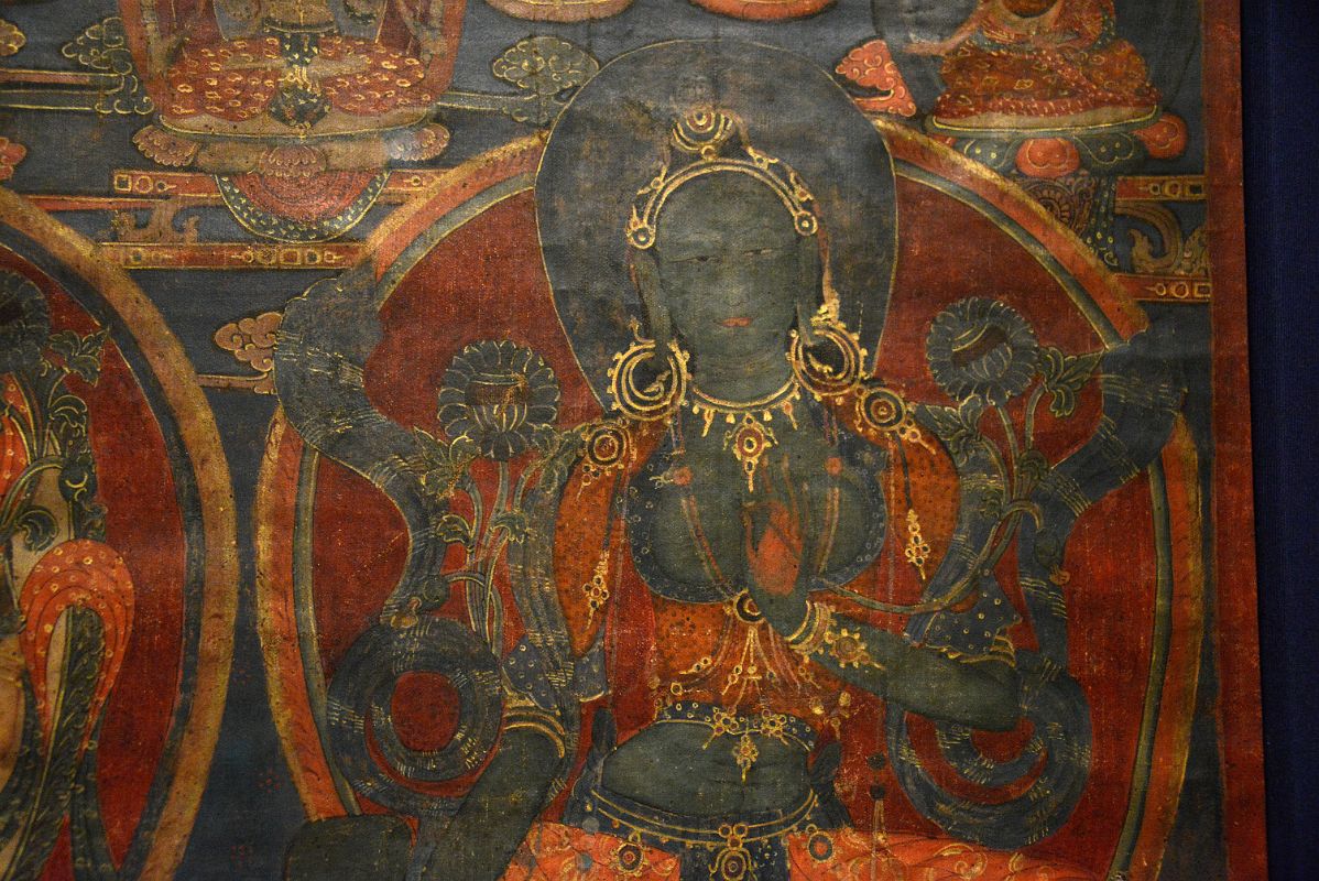 10-3 White Tara and Green Tara, 1450-1500, Western Tibet Guge - New York Metropolitan Museum Of Art